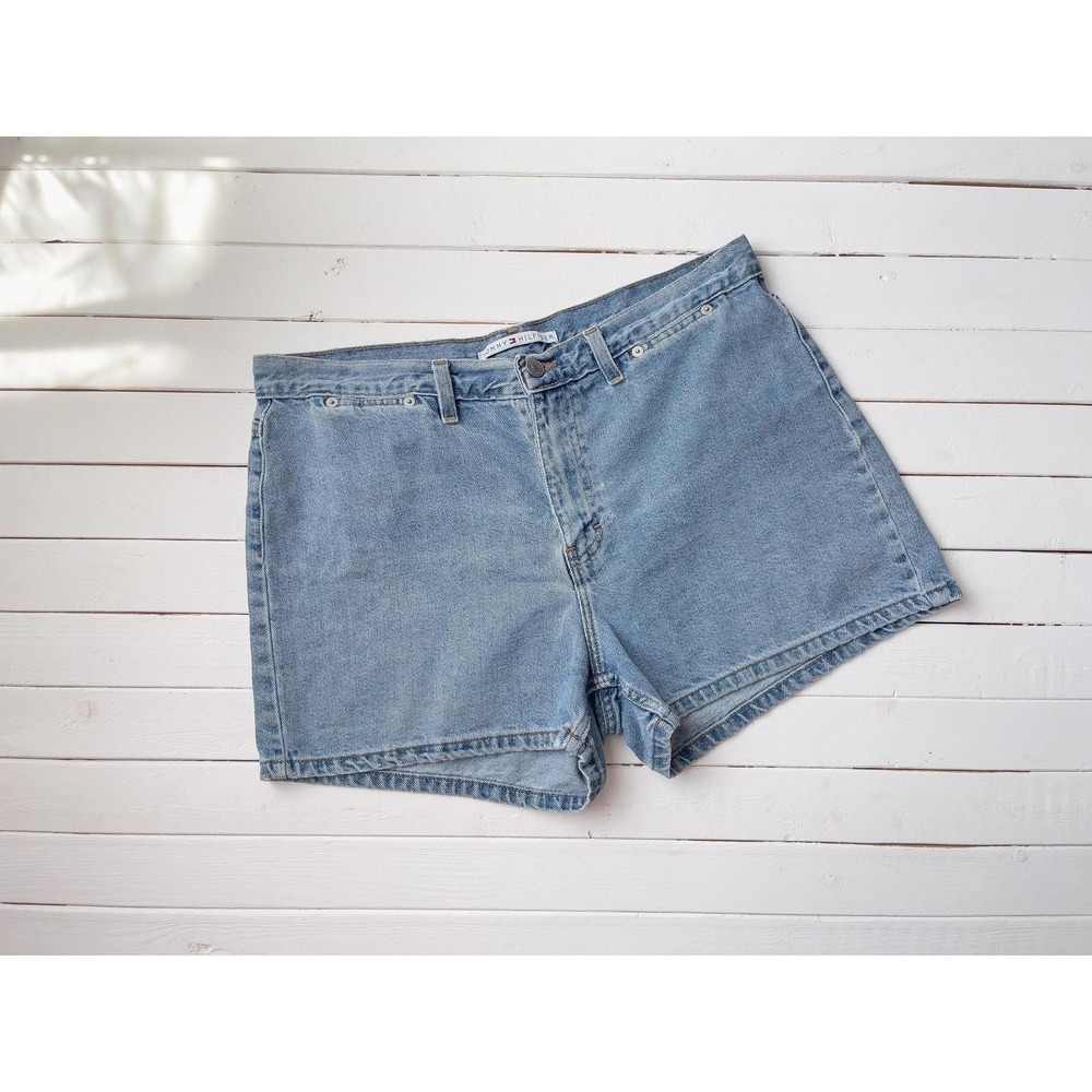 Tommy Hilfiger jean‎ shorts vtg y2k faded shorts